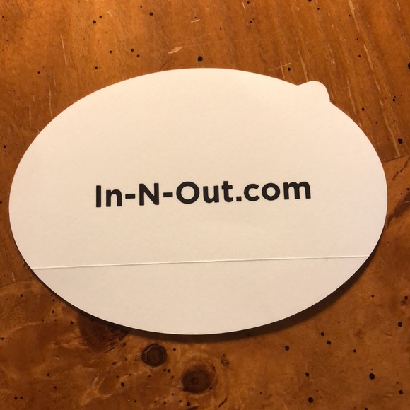 In-N-Out Sticker - Picture 2 of 2